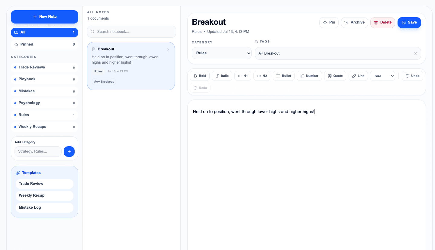 TradeStaxx Notebook demo
